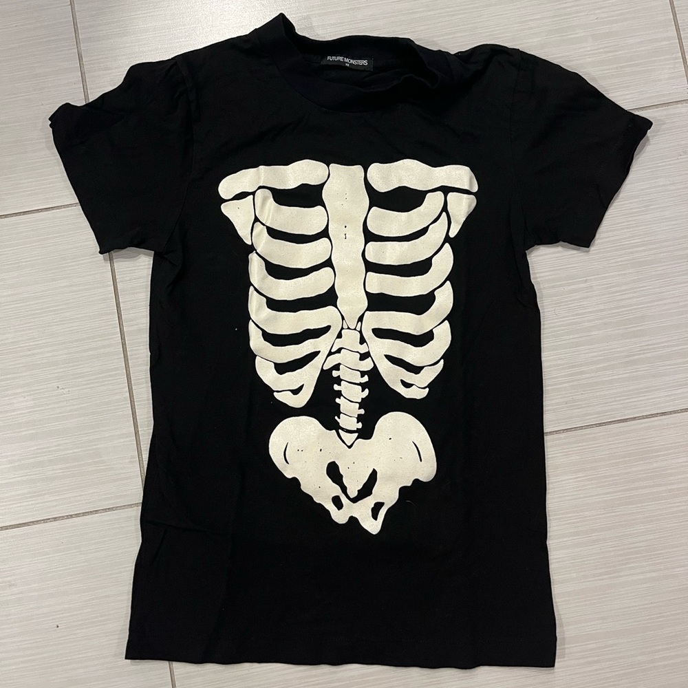 NWOT Future Monsters Skeleton Graphic Tee